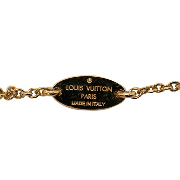 LOUIS VUITTON Gold Necklace